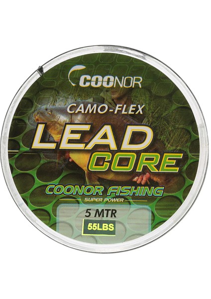 55LB 5m Leadcore Örgülü Hamsi Balık Tutma Teli Kamufle (Yurt Dışından)