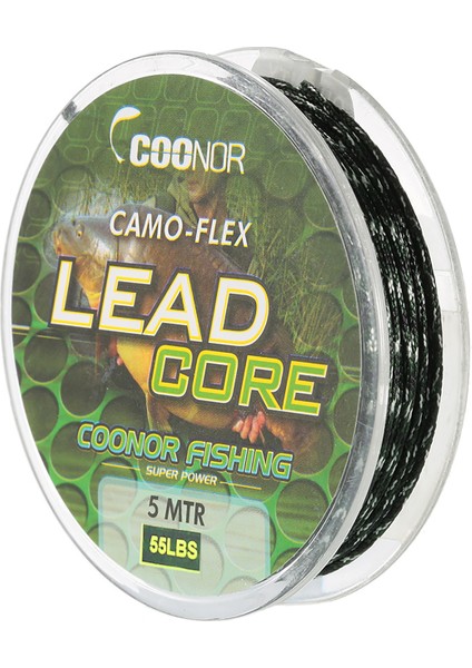 55LB 5m Leadcore Örgülü Hamsi Balık Tutma Teli Kamufle (Yurt Dışından)