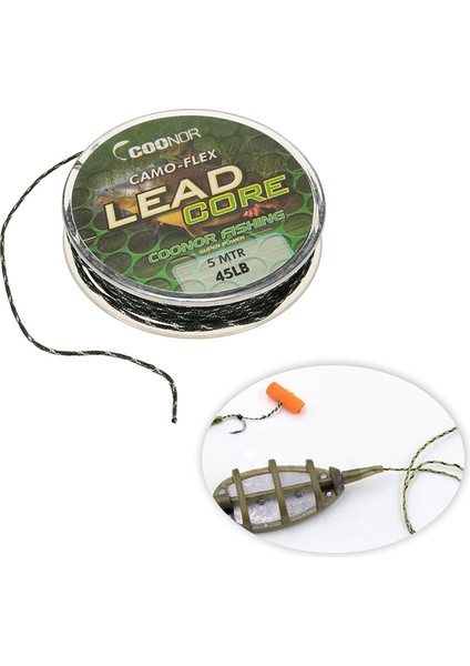 Leadcore Camouflage Balık Tutma Iplikleri, Örtülü Kurşun Çekirdekli (Yurt Dışından) fırsatları