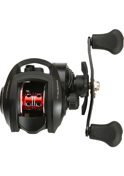 Ultra Yumuşak 17 + 1 Bb Baitcasting Balık Tutma Makinesi 8kg Maksimum Sürükleme 7.2:1 Vites Oranı (Yurt Dışından)