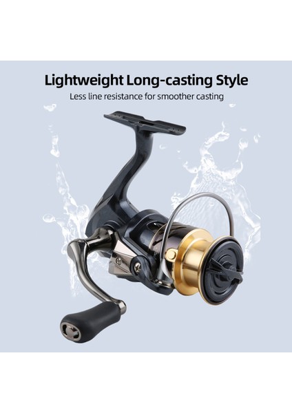 Yumuşak Ultra Hafif 4+1bb Dönen Balık Tutma Makaraları 5.2:1 Metal Spool (Yurt Dışından) indirimleri