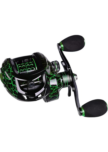 Yüksek Hızlı 7.2:1 Balık Tutma Makarası 4+1 Bb Yataklı 10KG Maksimum Sürükleme (Yurt Dışından)