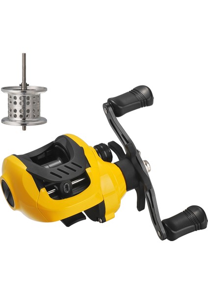 Hafif ve Yüksek Hızlı Baitcast Balık Tutma Makarası 7.2:1 Vites Oranı 17+1 Toplu Yuva (Yurt Dışından) fiyatları