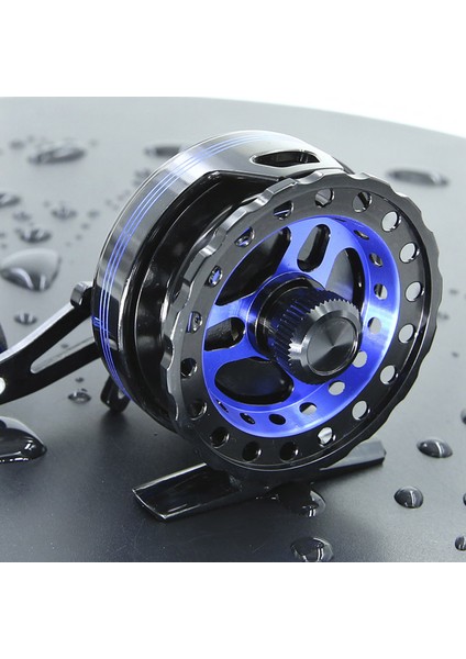 Tam Metal Buz Altı Balık Tutma Makarası (Düz Akışlı) (Yurt Dışından) fiyatları