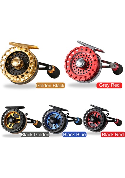 Tam Metal Buz Altı Balık Tutma Makarası (Düz Akışlı) (Yurt Dışından) fırsatları