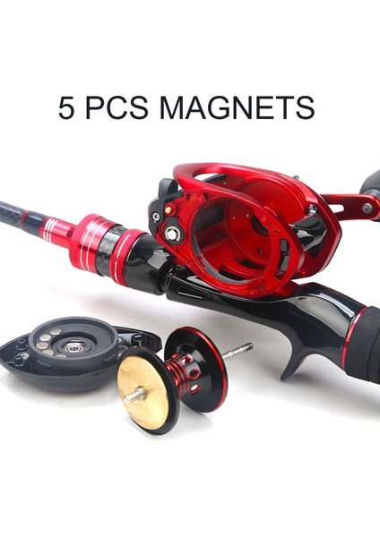 12+1 Toplu Yuvalı Balık Tutma Makarası 7.8:1 Vites Oranı Derin ve Sığ Makara (Yurt Dışından) modelleri