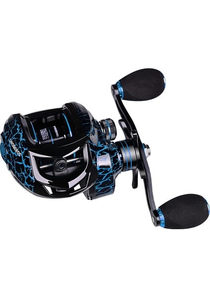 Yüksek Hızlı 7.2:1 Balık Tutma Makinesi 4+1 Bb Yastık 10KG Maksimum Sürükleme (Yurt Dışından)