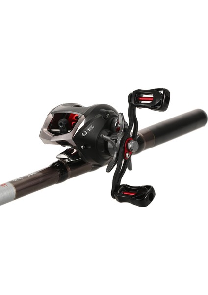 12+1 Top Yuvalı Baitcasting Balık Tutma Makarası Yüksek Hızlı Manyetik Fren (Yurt Dışından) fırsatları