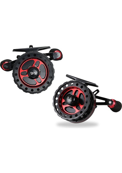 Tam Metal Buz Altı Balık Tutma Makarası - Düzgün Yuvarlanır (Yurt Dışından) fırsatları