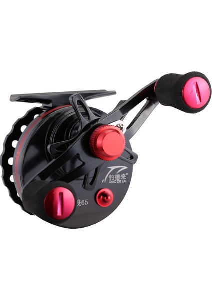 Tam Metal Buz Altı Balık Tutma Makarası - Düzgün Yuvarlanır (Yurt Dışından) indirimleri