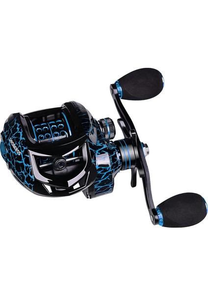 Yüksek Hızlı 7.2:1 Balıkçılık Makarası 4+1 Bb Yatağı 10KG Maksimum Sürükleme (Yurt Dışından)