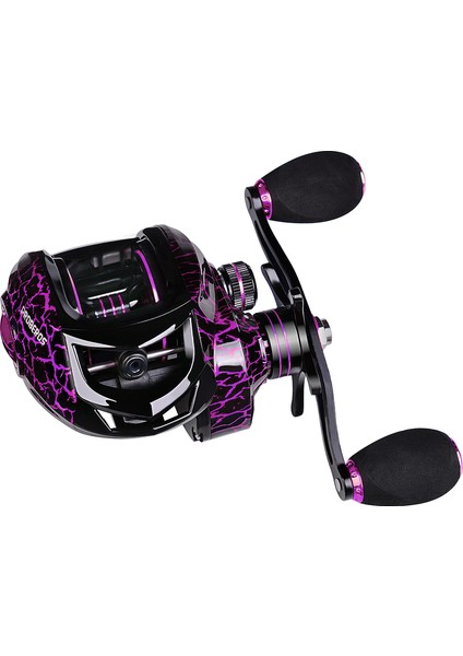 Yüksek Hızlı 7.2:1 Balık Tutma Makarası 4+1 Bb Yanaşmalı Maksimum 10KG Sürükleme Gücü (Yurt Dışından)