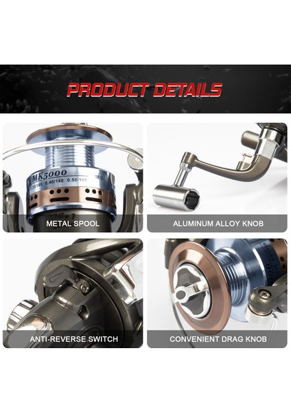 12+1bb Döner Balık Tutma Makinesi Takılabilir Kollar (Yurt Dışından) modelleri