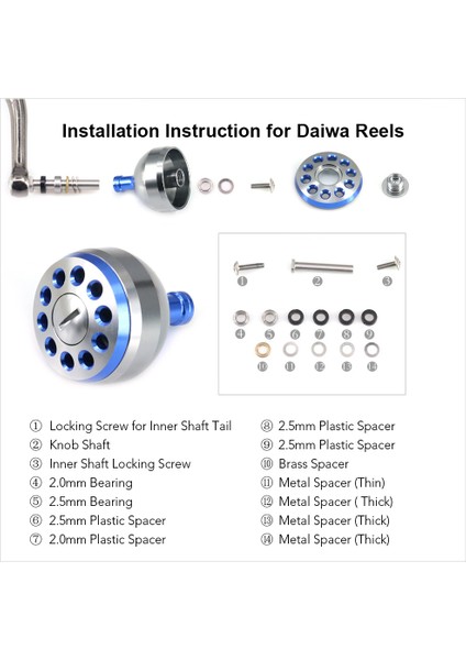 33MM/38MM Tam Metal Balık Tutma Makinesi El Tutacağı Değişim Parçaları (Yurt Dışından) modelleri