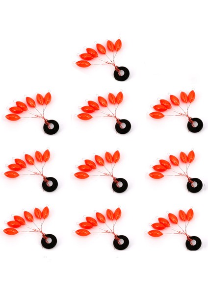 10'lu Balık Tutma Yüzgeci Hattı Durdurucu Şamandıraları (Yurt Dışından)