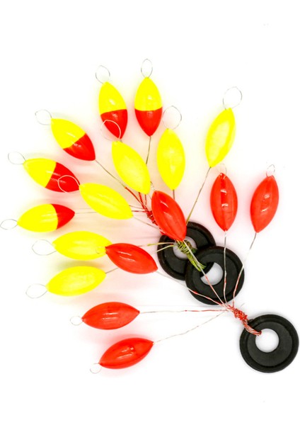 10'lu Balık Tutma Yüzgeci Hattı Durdurucu Şamandıraları (Yurt Dışından) fırsatları