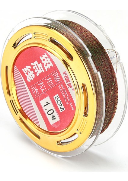 50M Nylon Monofilament Gizleme Balık Tutma Teli 0.8# - 4.0# (Yurt Dışından)