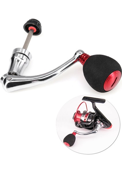 2000 - 6000 Serisi Balık Tutma Makinesi Dönel Güç El Tutma Tekerleği Değiştirme Sapı (Yurt Dışından)