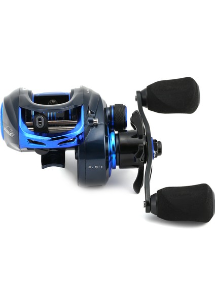 12+1 Top Rulmanlı Baitcasting Balık Tutma Makinesi 7.8:1 Vites Oranı Derin ve Sığ Spollar (Yurt Dışından) fiyatları