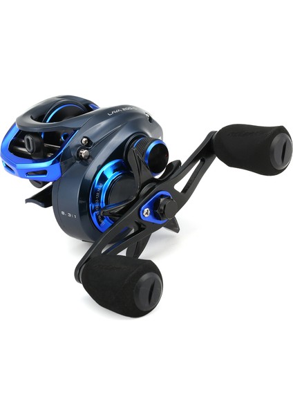 12+1 Top Rulmanlı Baitcasting Balık Tutma Makinesi 7.8:1 Vites Oranı Derin ve Sığ Spollar (Yurt Dışından) modelleri