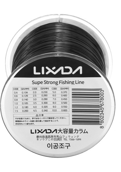 500M Dalı Monofilament Nilon Balık Tutma Teli (Yurt Dışından) fırsatları