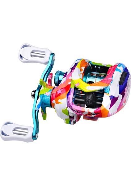 8 kg Sürükleme Balık Tutma Makinesi 18 Vitesli Manyetik Frenli 7.2:1 Vites Oranı (Yurt Dışından)