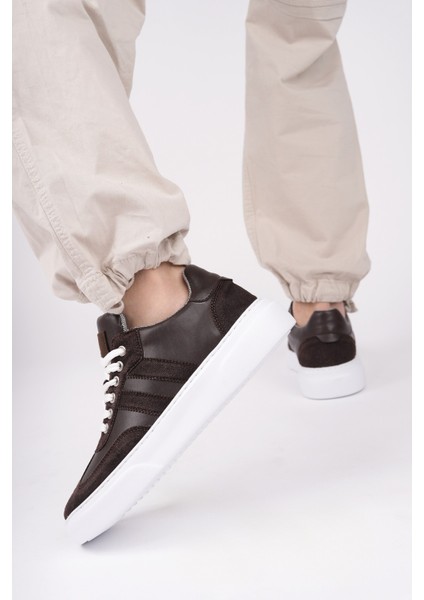 Logan Kalın Taban Bağcıklı Erkek Günlük Sneaker Spor Ayakkabı