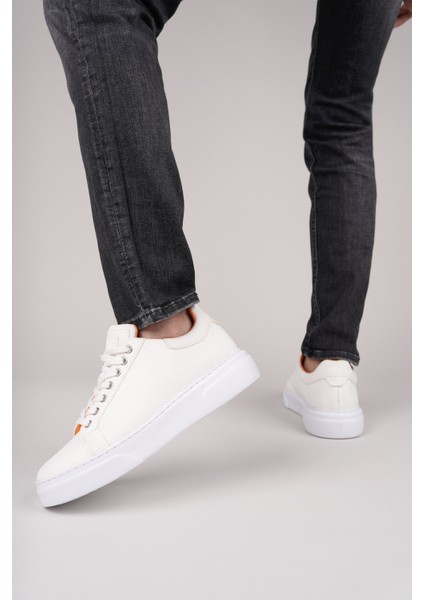 Pinto Kalın Taban Bağcıklı Erkek Günlük Sneaker Spor Ayakkabı