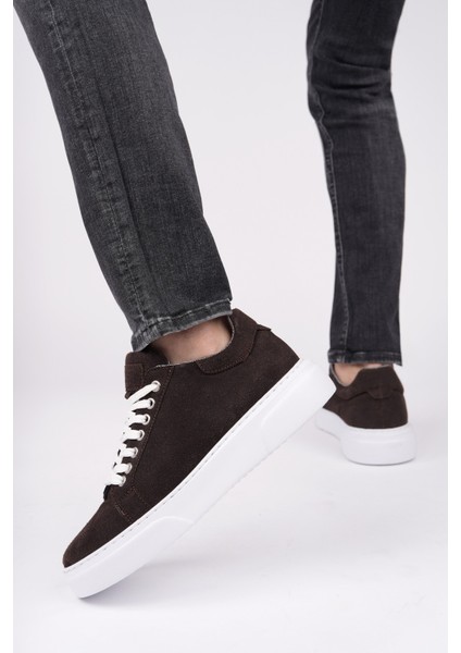 Zeyn Kalın Taban Bağcıklı Erkek Günlük Sneaker Spor Ayakkabı