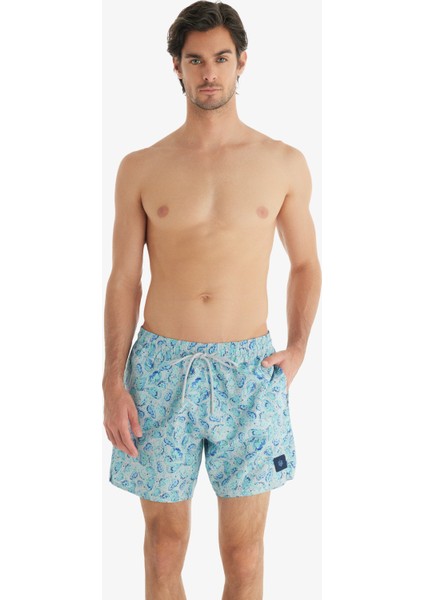 Erkek Deniz Şortu 10755 - Desenli