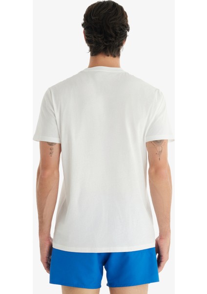 Erkek T-Shirt 10770 - Beyaz modelleri