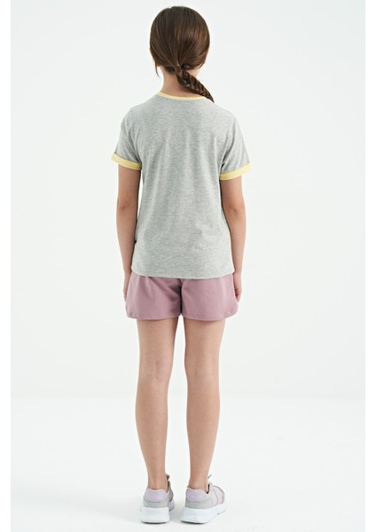 T13KG-75109_01 Kız Garson T-Shirt O Yaka Suprem fırsatları