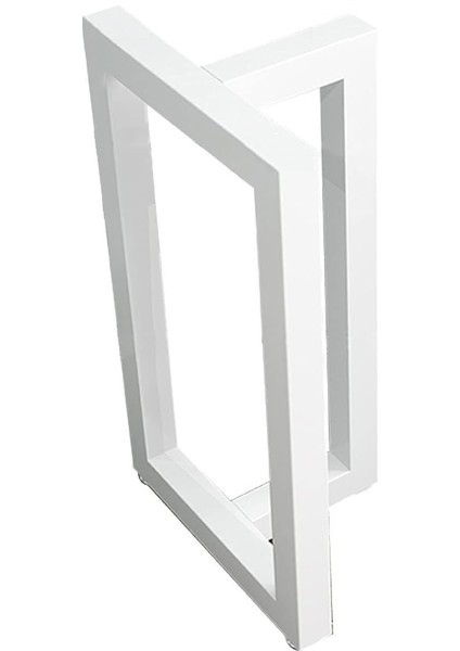 Metal Masa Yemek Masası Çalışma Masası Ayağı 2 Adet Ayak 71 cm Mobilya Ayağı