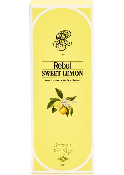 Sweet Lemon Kolonya - Şeffaf - 125 ml