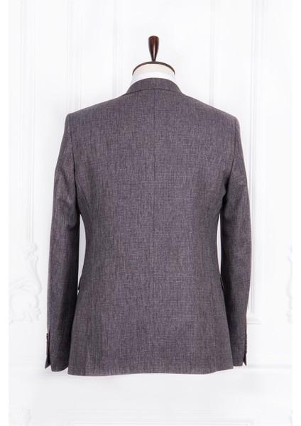 Erkek Slim Fit Sivri Yaka Bordo Yelekli Takım Elbise indirimleri