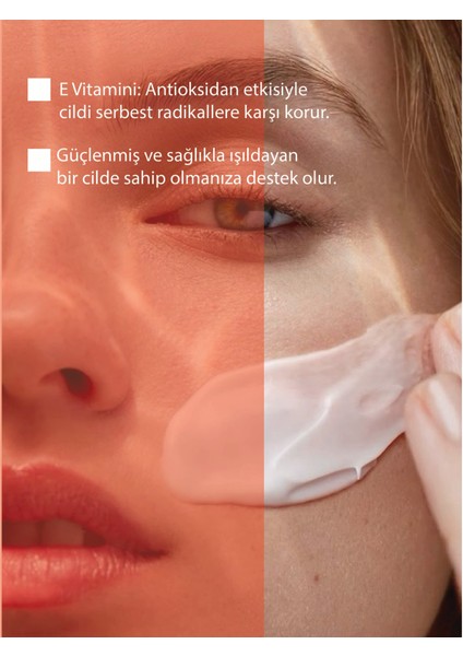 Ton Eşitleyici ve Leke Önleyici Besleyici Yaşlanma Önleyici Doğal Günlük Yüz Güneş Kremi 50 SPF + 100ML indirimleri