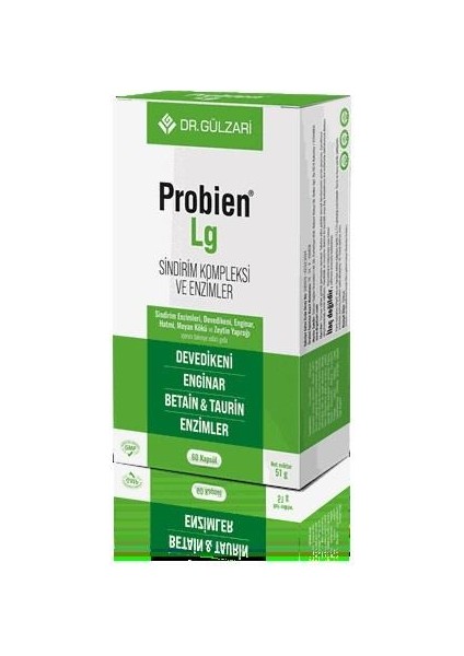 Lg Digestive Enzim 60 Kapsül