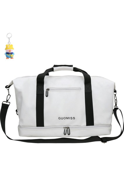 Kısa Mesafe Seyahat Çantası Erkek Kapasiteli El Bagaj Çantası Iş Seyahat Çantası Spor Eğitim Fitness Çantası Kadın (Yurt Dışından)