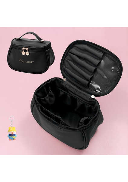 Kozmetik Çanta El Taşınabilir Büyük Kapasiteli Moda Cilt Bakımı Kozmetik Çanta Çok Bölmeli Depolama Su Geçirmez (Yurt Dışından)