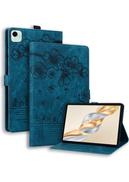 Honor Pad X9A / Pad X9 Pro Kılıf Kart Yuvaları Deri Tablet Standı Folyo Kapak (Yurt Dışından)