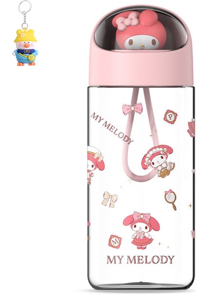Sanrio Kemon Tritan Çocuk Su Bardağı Kız Sevimli Plastik Bardak Öğrenci Okula Taşınabilir Bardak (Yurt Dışından)