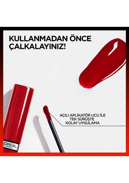 Infaillible Laque Resistance Likit Parlak Ruj - 550 Noir Cherry