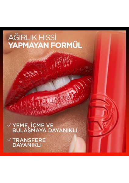 Infaillible Laque Resistance Likit Parlak Ruj - 550 Noir Cherry