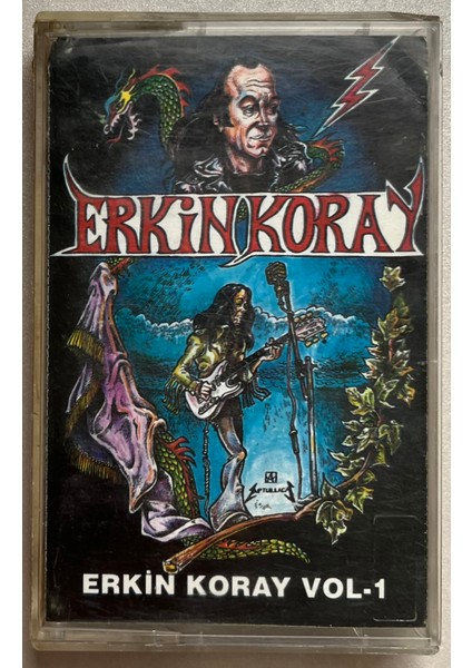 Erkin Koray Vol 1 Kaset (Orjinal Dönem Baskı)