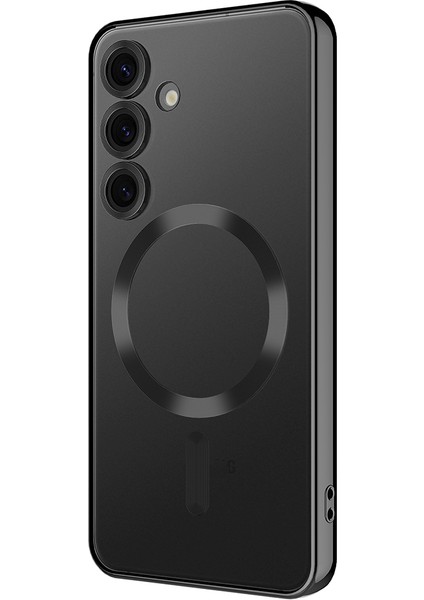 Samsung Galaxy A36 Kılıf Magsafe Kamera Lensli Korumalı Şeffaf Silikon Kapak fiyatları