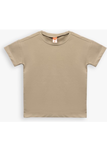 Pamuklu Kısa Kollu Bisiklet Yaka 3'lü Basic Tişört Seti modelleri