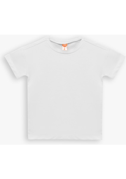 Pamuklu Kısa Kollu Bisiklet Yaka 3'lü Basic Tişört Seti indirimleri