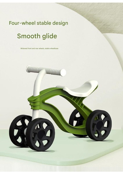 Pedalsız Dört Tekerlekli Çocuk Scooterı (Yurt Dışından)