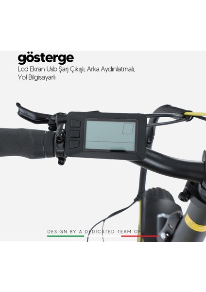 Strada Cycles E-Bro Hidrolik Disk Fat Bike Katlanabilir 20 Jant Elektrikli Bisiklet