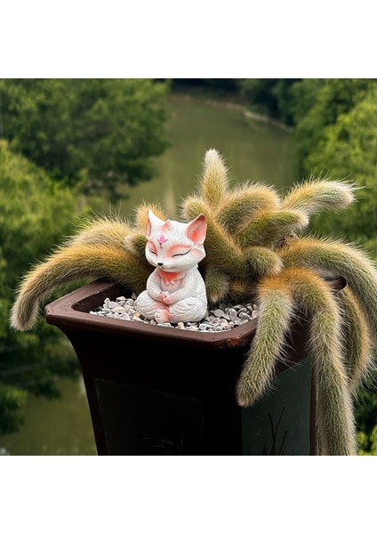 Dokuz Kuyruklu Tilki Aranjman Saksı Critter Aquascape (Yurt Dışından)
